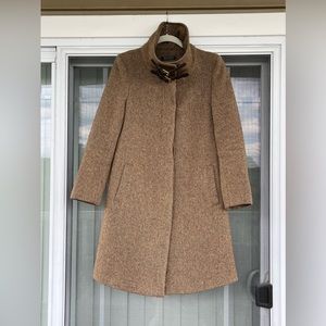 Ralph Lauren Women’s Coat Size 4 Brown Herringbone